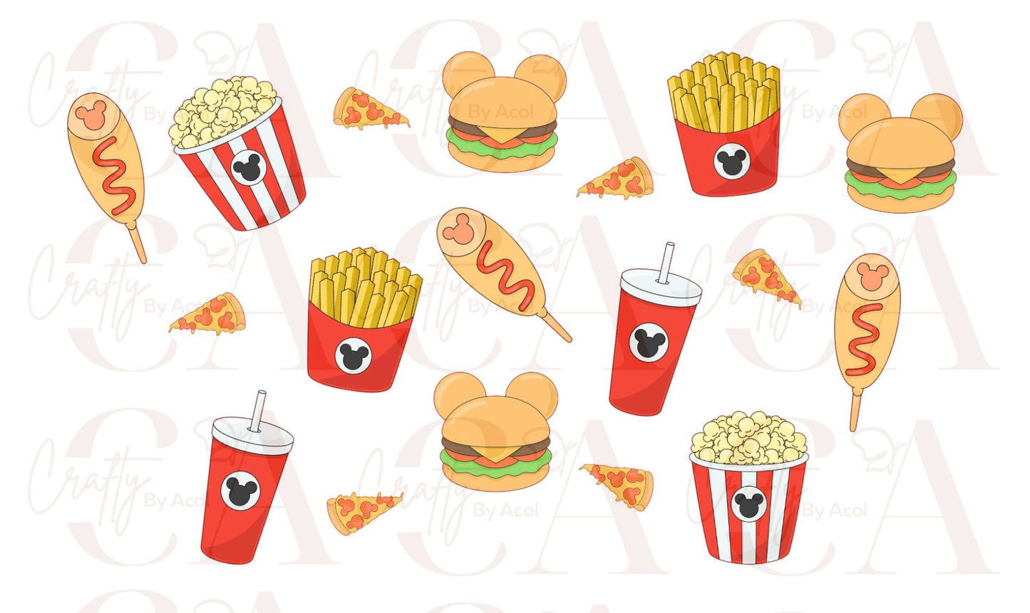 Fast Food Vinyl Can Wrap