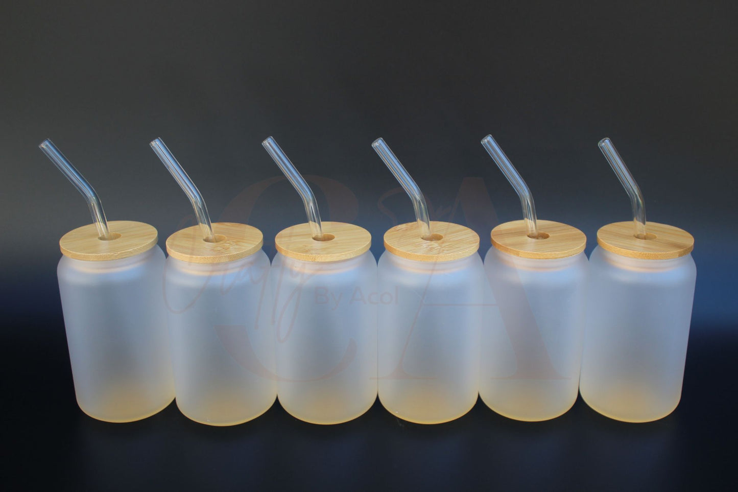 12oz Sublimation Colored Beer Can Glass