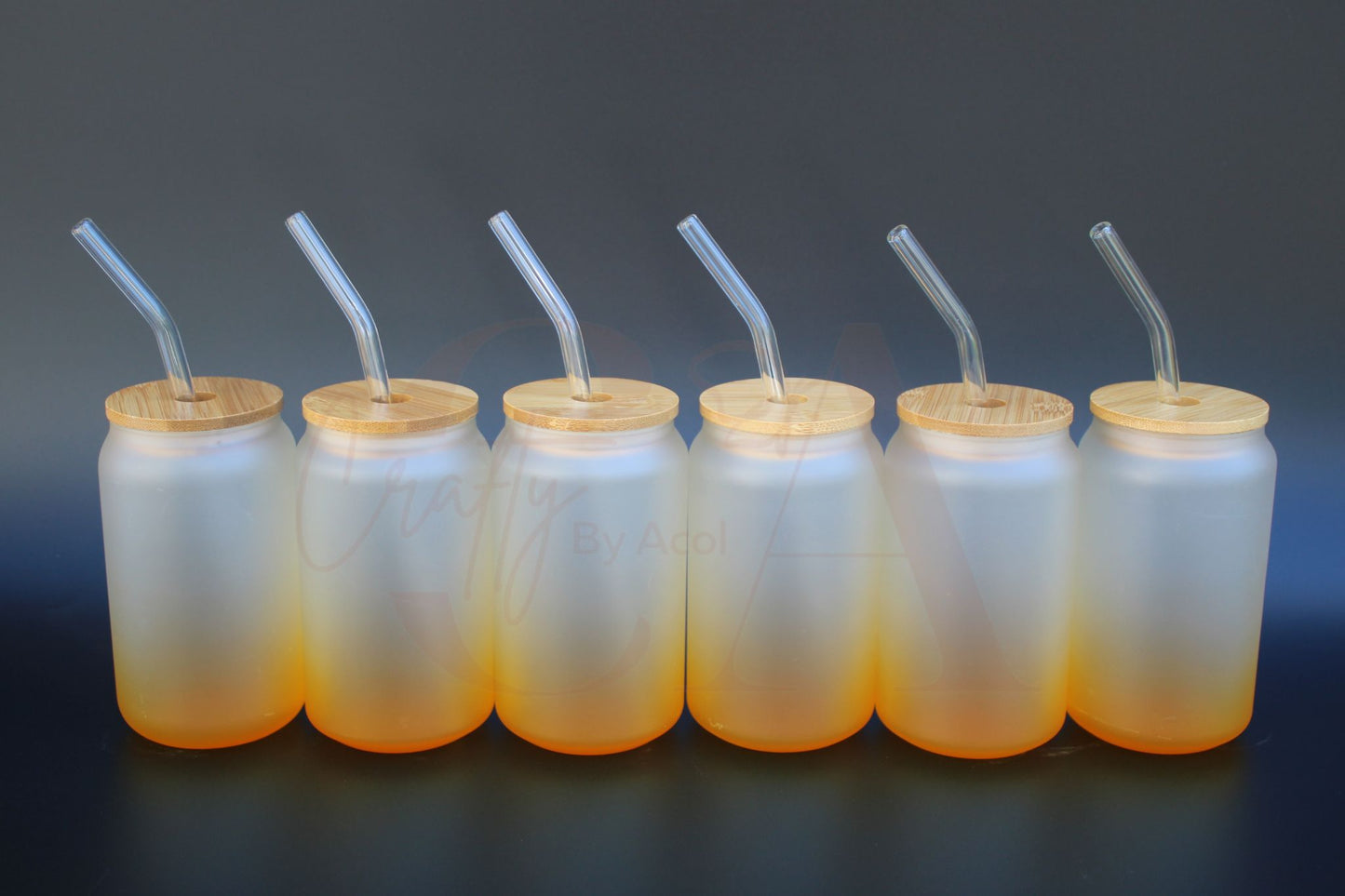 12oz Sublimation Colored Beer Can Glass