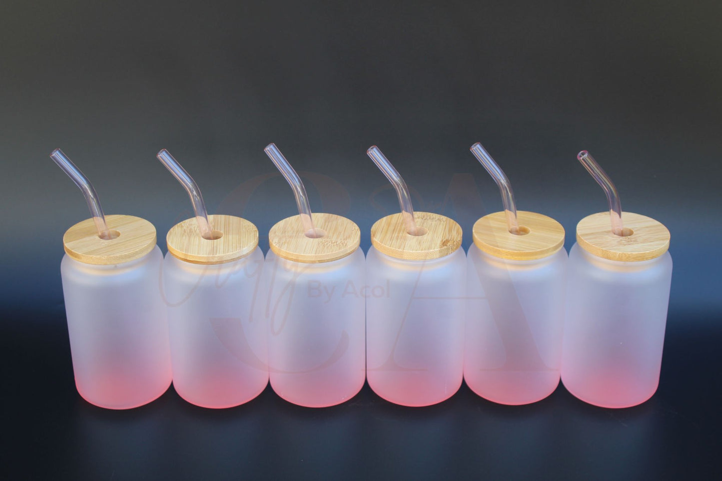 12oz Sublimation Colored Beer Can Glass