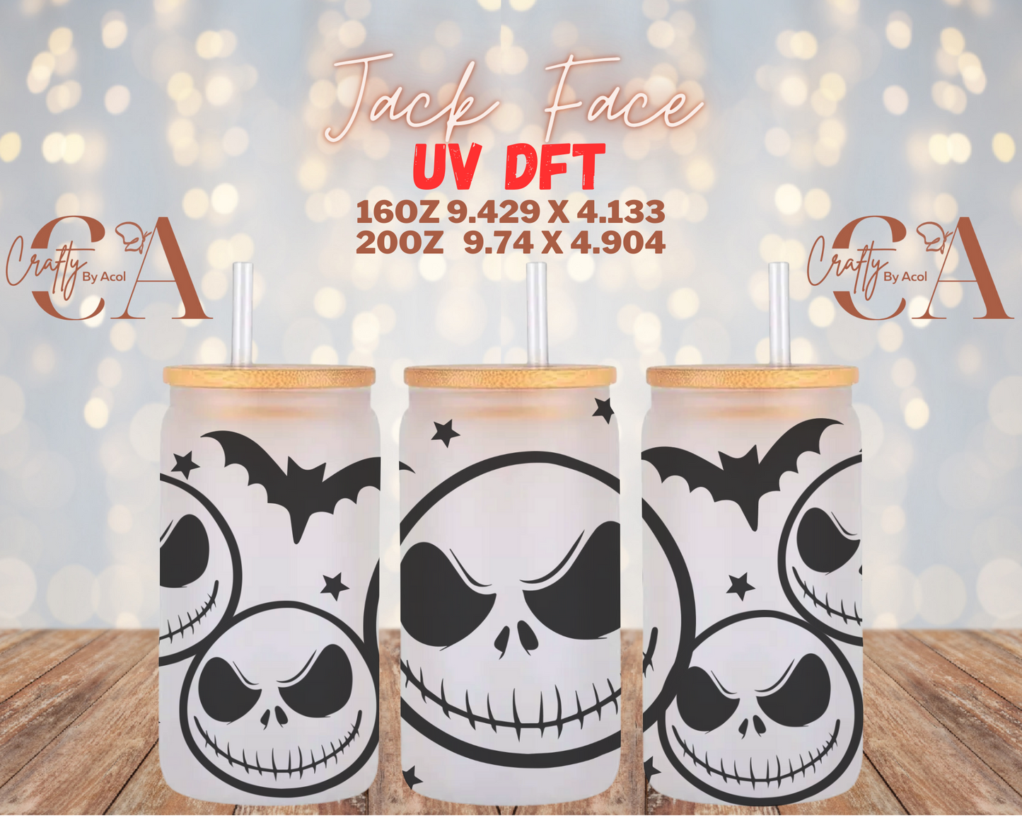 Jack Face UV DFT Cup Wrap