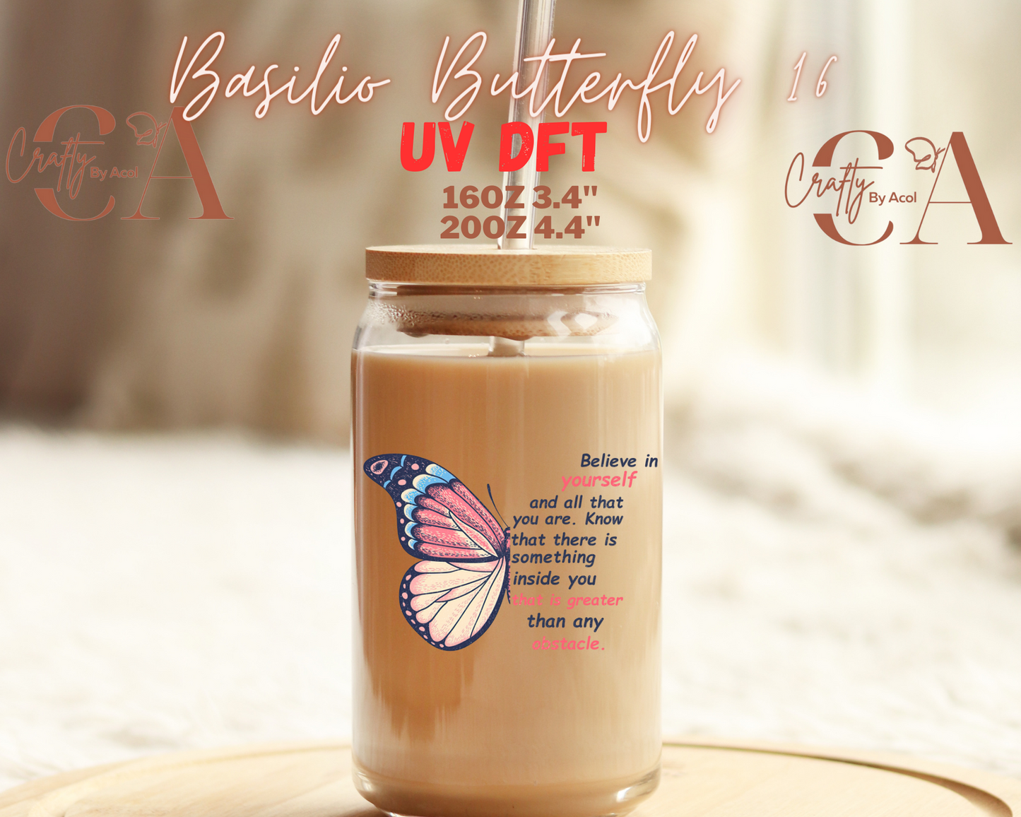 Basilio Butterfly UV DFT Decal