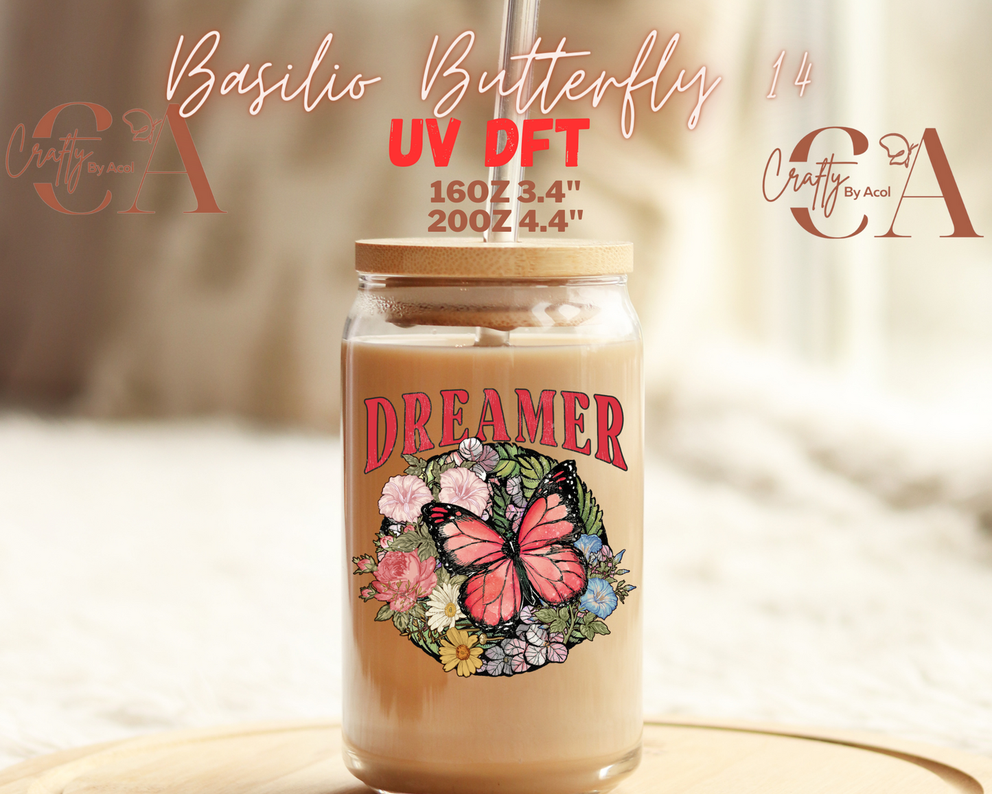 Basilio Butterfly UV DFT Decal