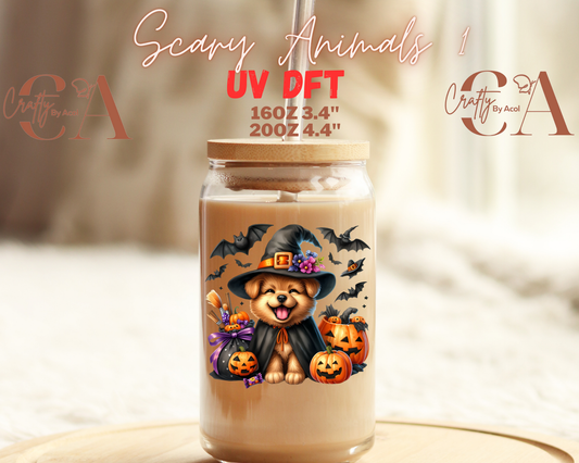 Scary Animals UV DFT Decal