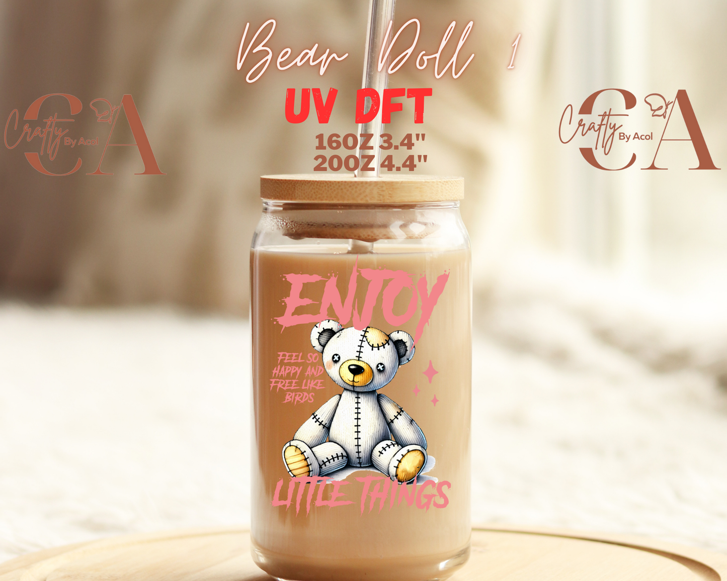 Bear Doll UV DFT Decal