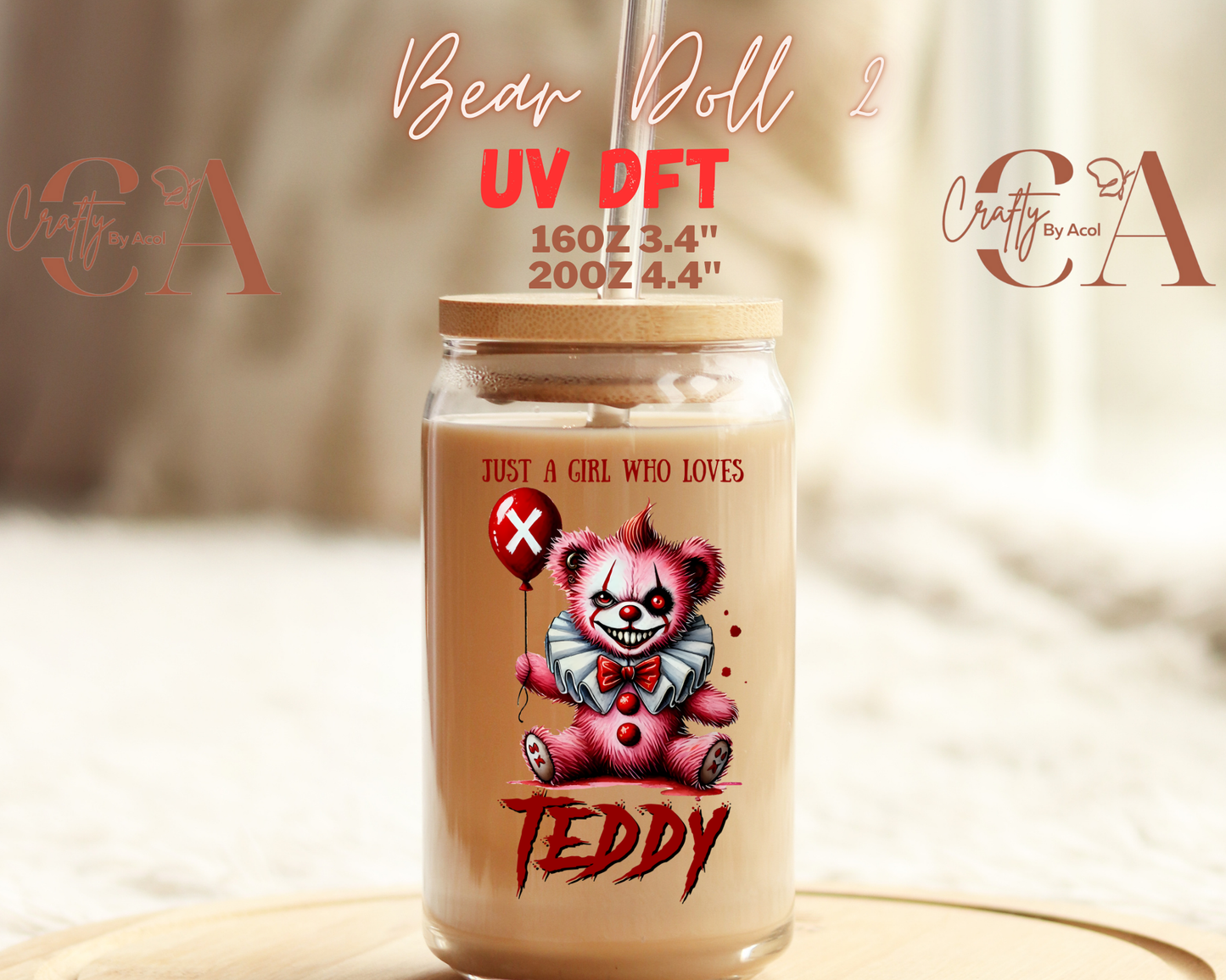 Bear Doll UV DFT Decal