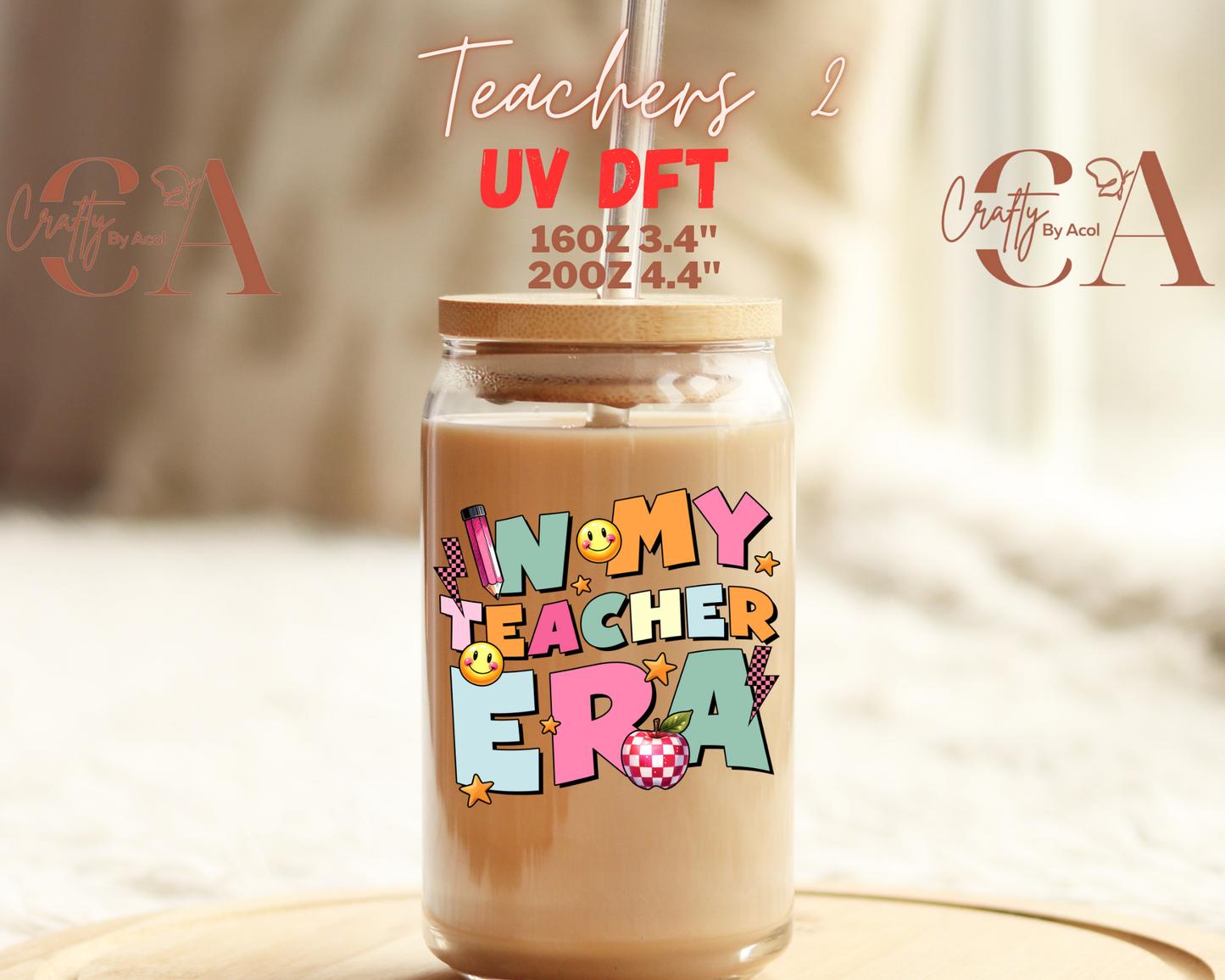 Teacher Appreciation UV DFT Decal