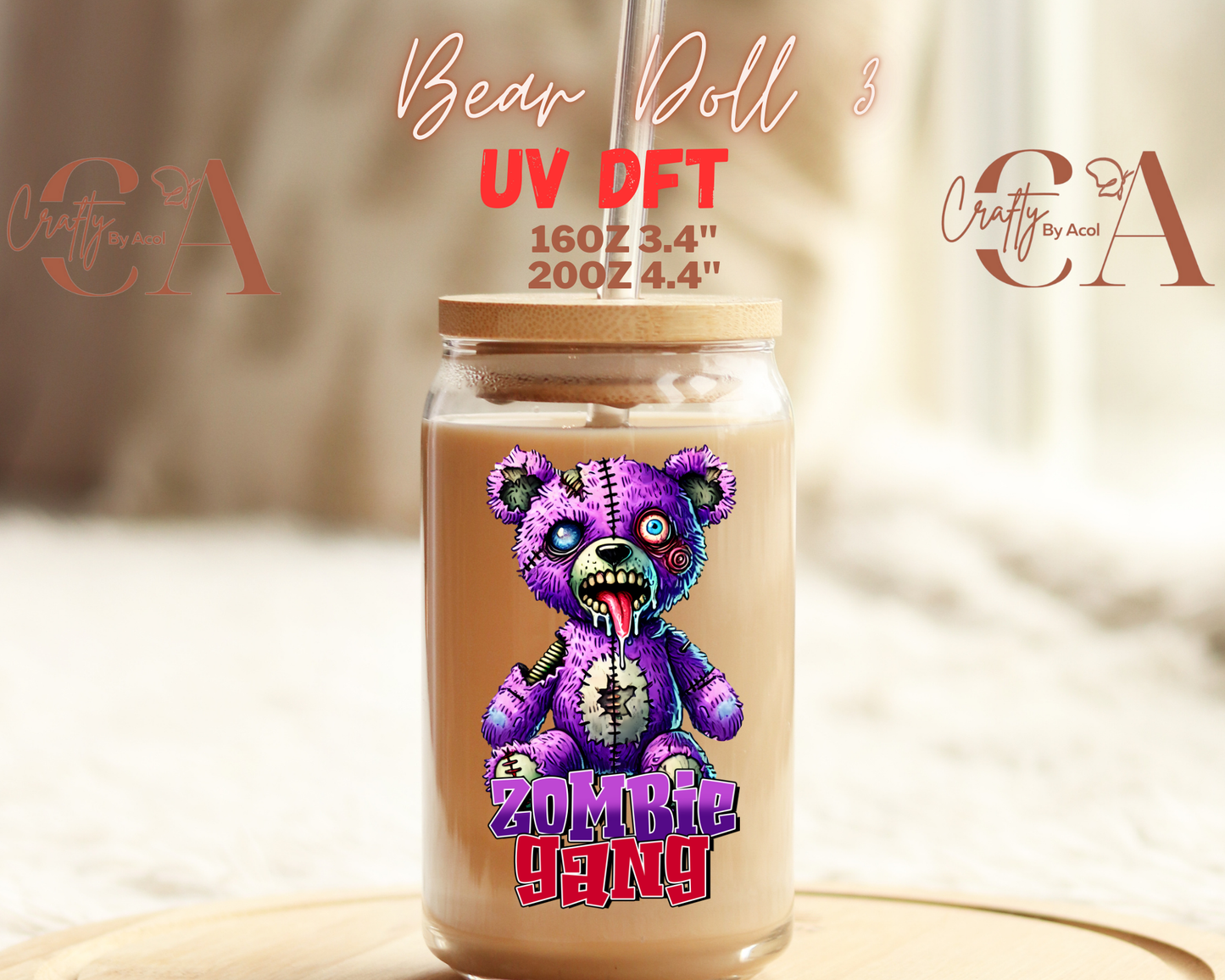 Bear Doll UV DFT Decal