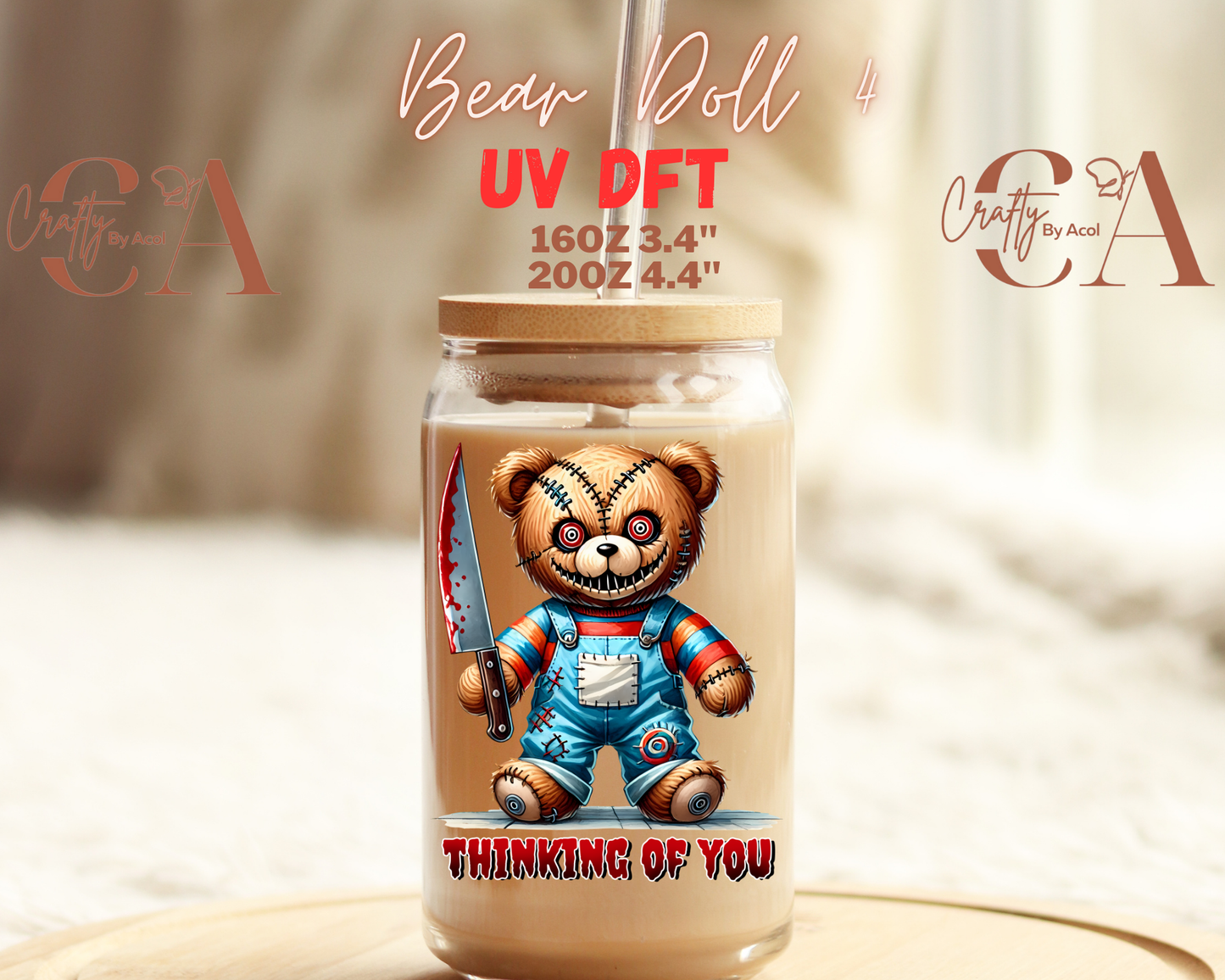 Bear Doll UV DFT Decal