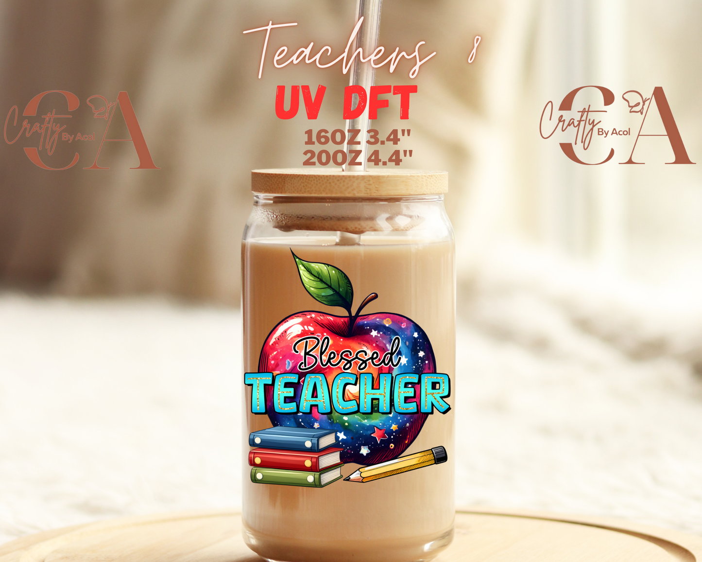 Teacher Appreciation UV DFT Decal