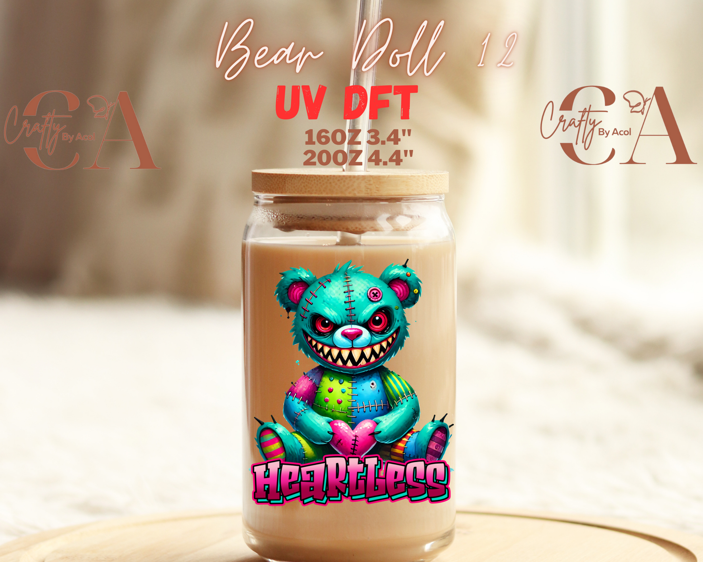 Bear Doll UV DFT Decal