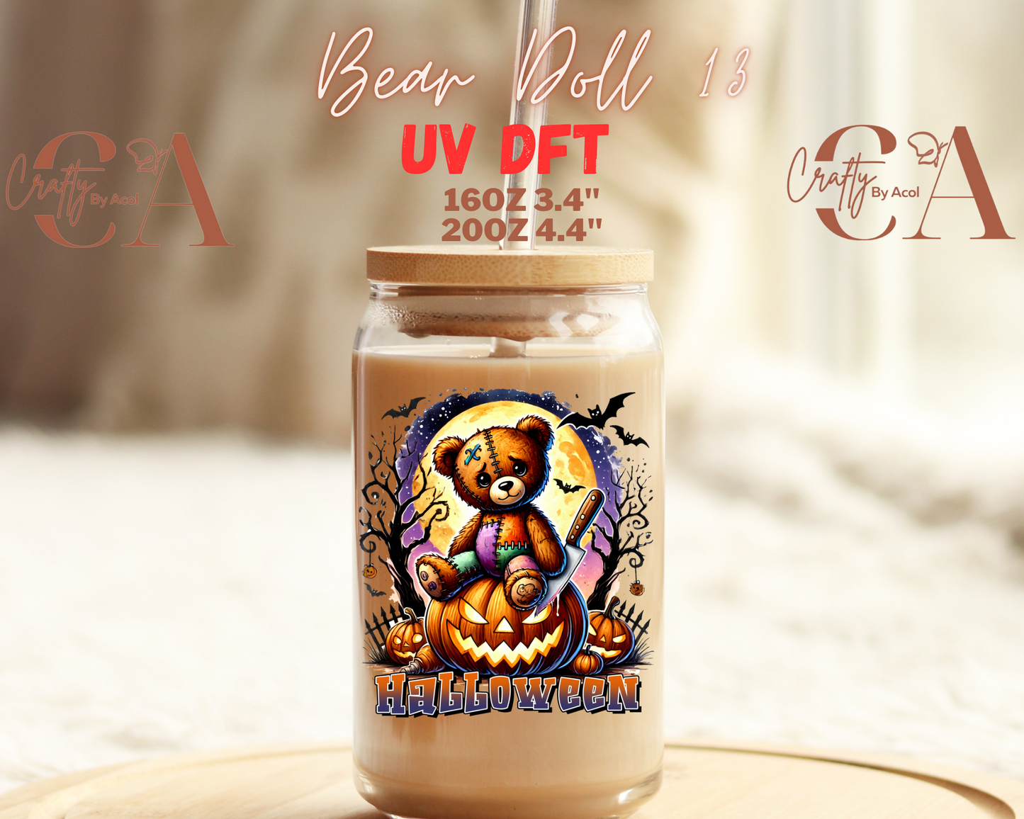 Bear Doll UV DFT Decal