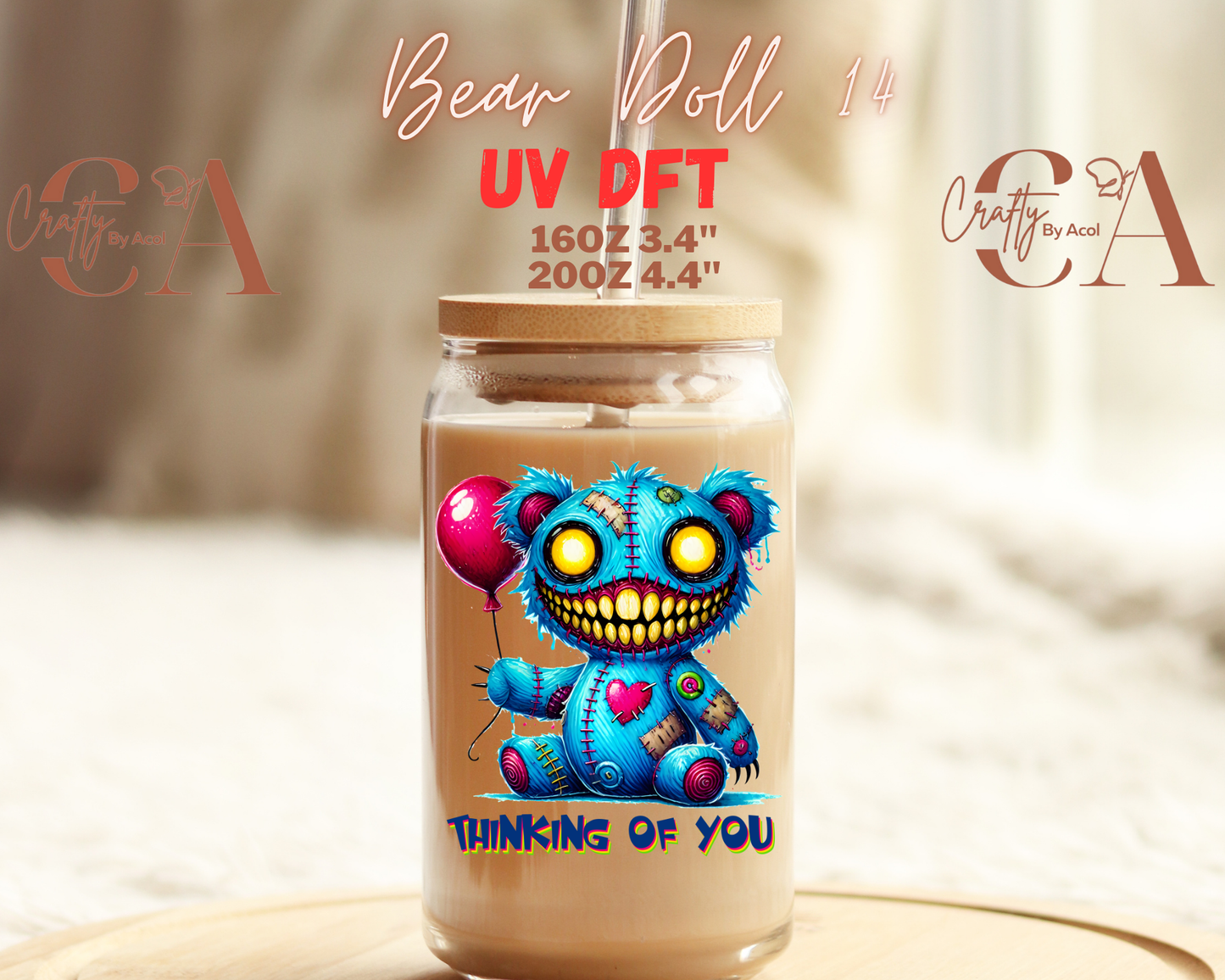 Bear Doll UV DFT Decal