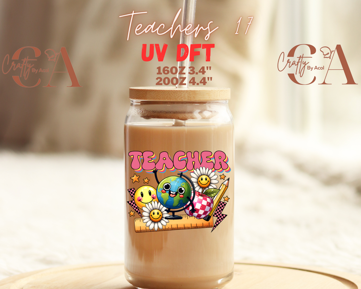 Teacher Appreciation UV DFT Decal