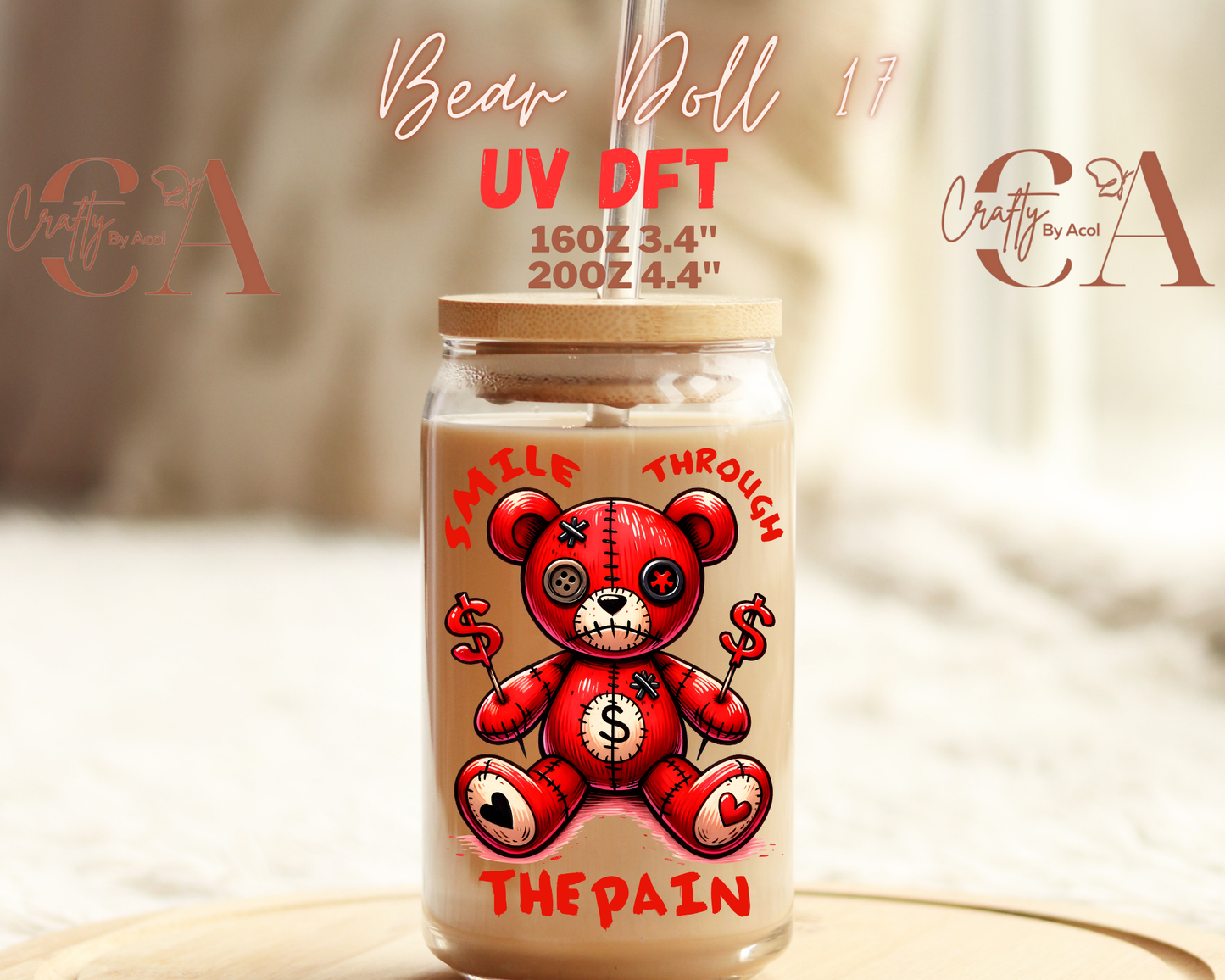 Bear Doll UV DFT Decal