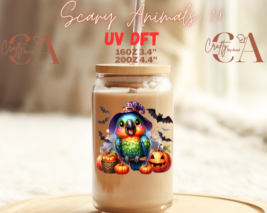 Scary Animals 2 UV DFT Decal