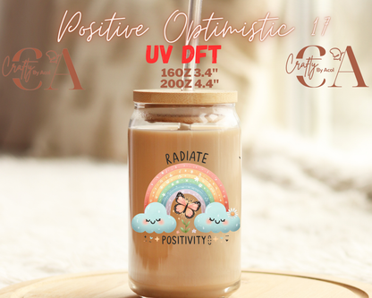 Positive Optimistic 1 Decal UV DFT Decal