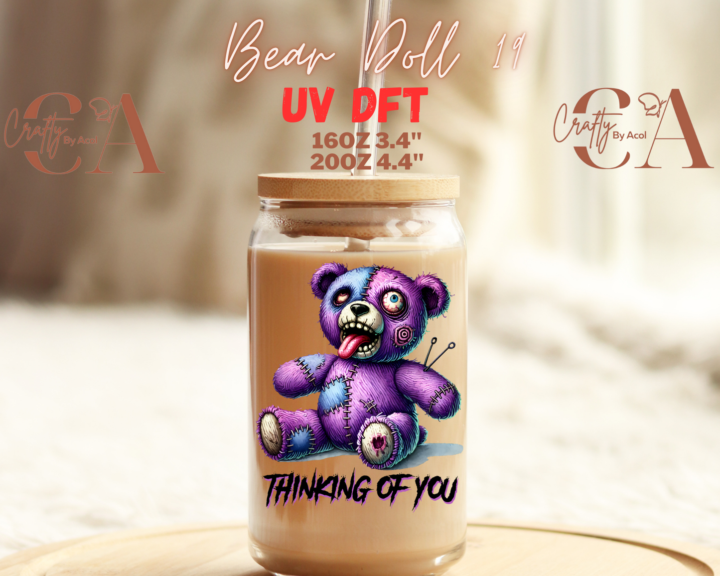 Bear Doll UV DFT Decal