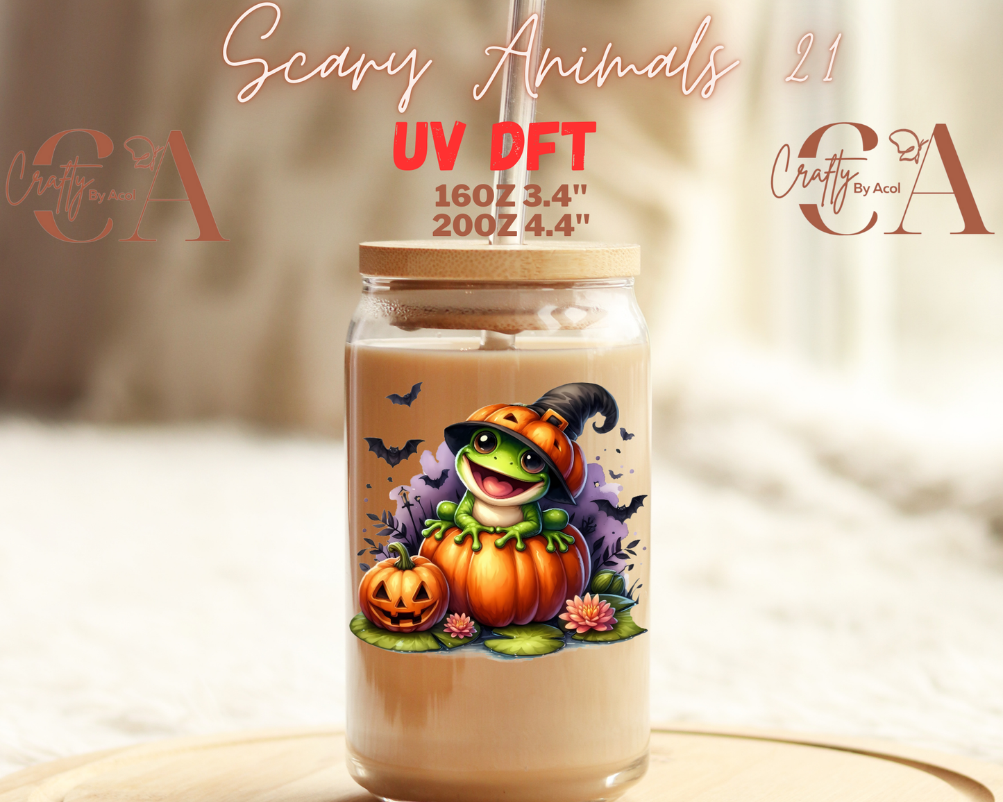 Scary Animals 2 UV DFT Decal