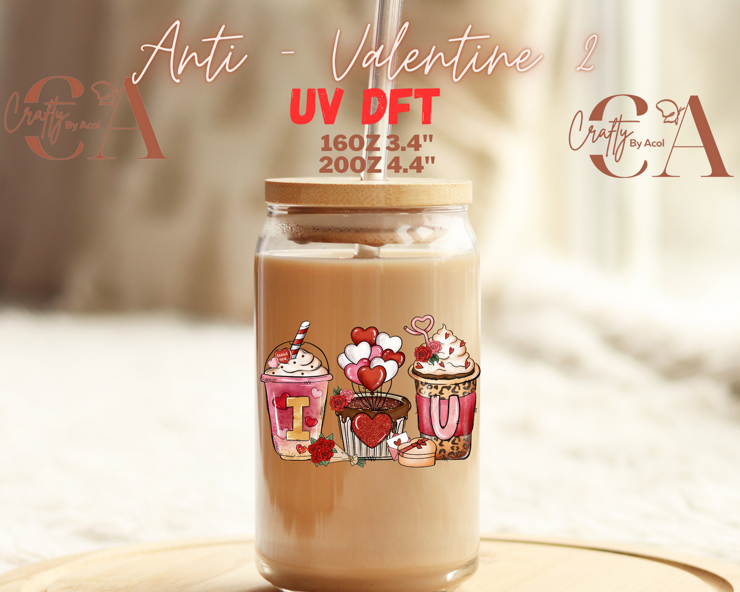 Anti-Valentine Decal UV DFT Decal