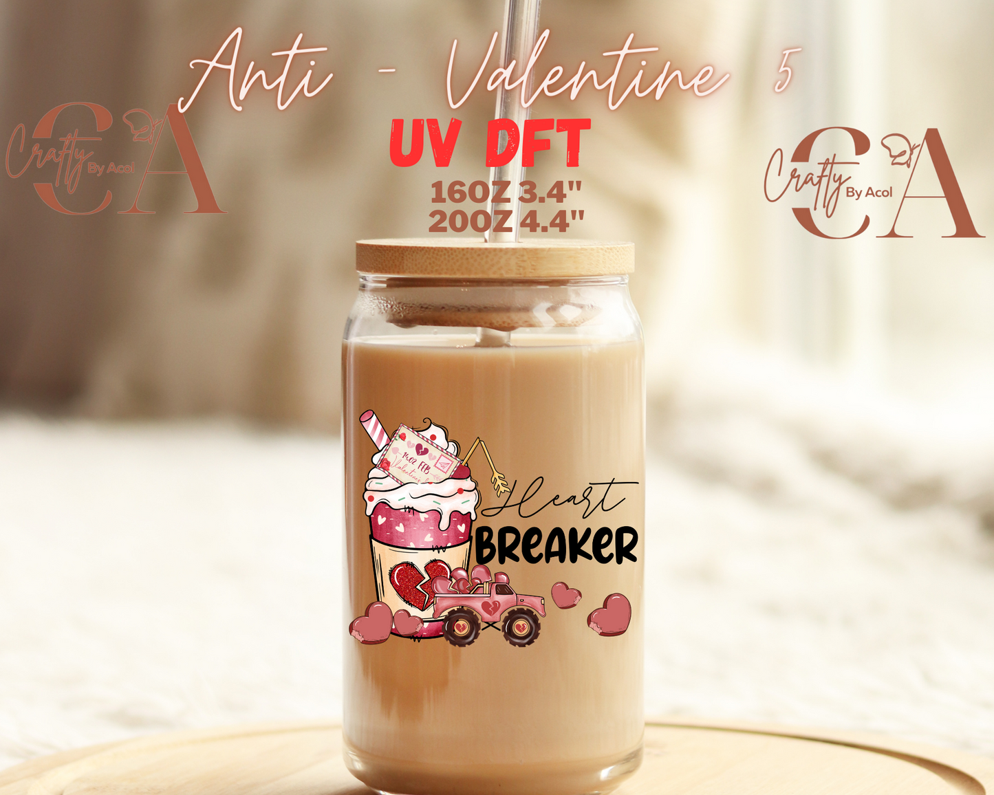 Anti-Valentine Decal UV DFT Decal