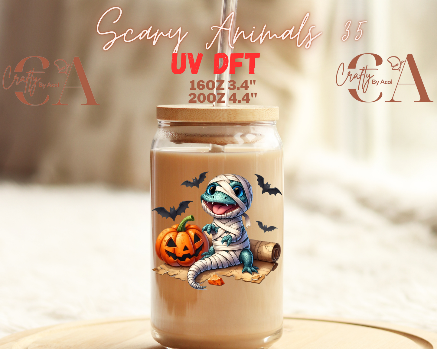 Scary Animals 3 UV DFT Decal