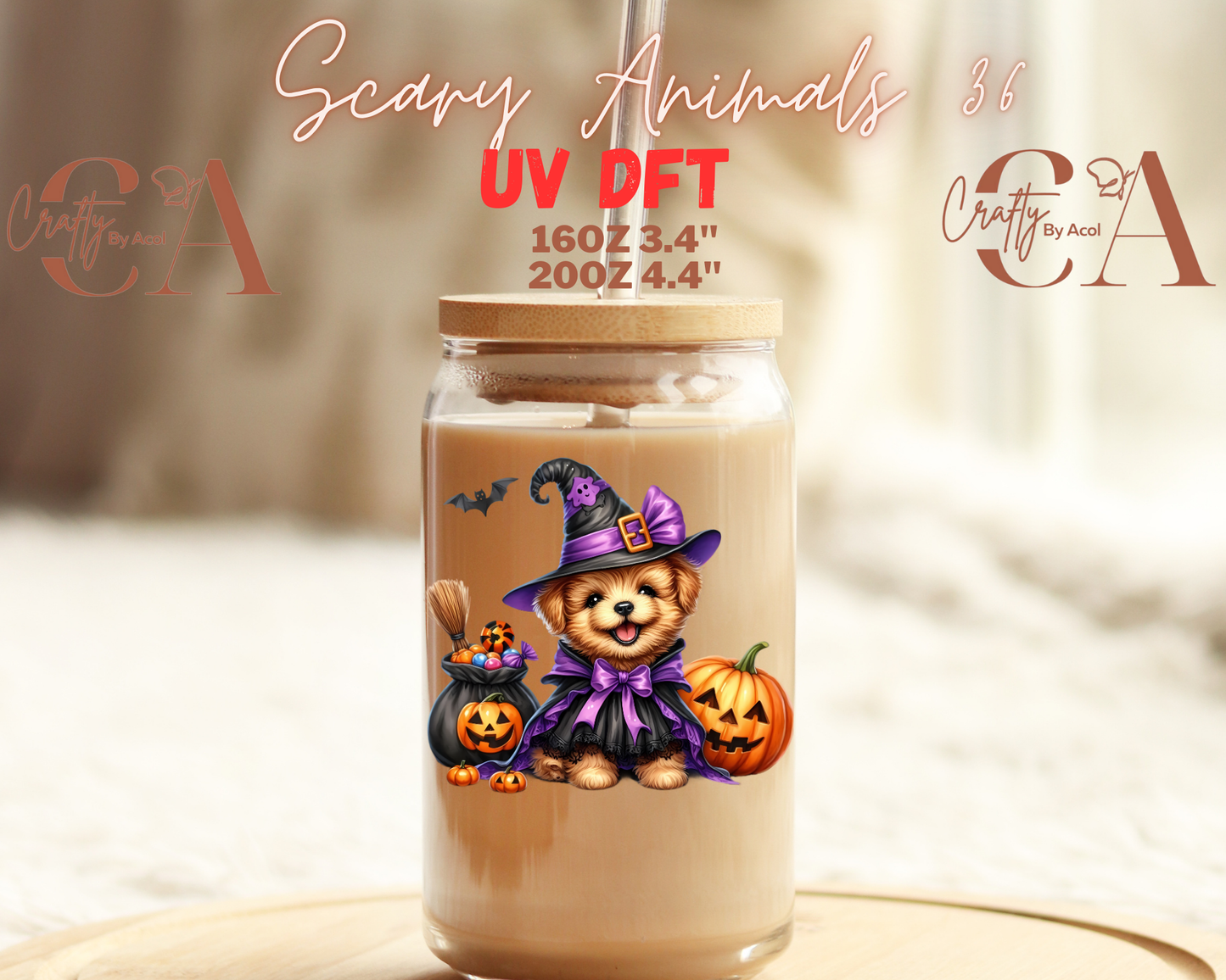 Scary Animals 3 UV DFT Decal