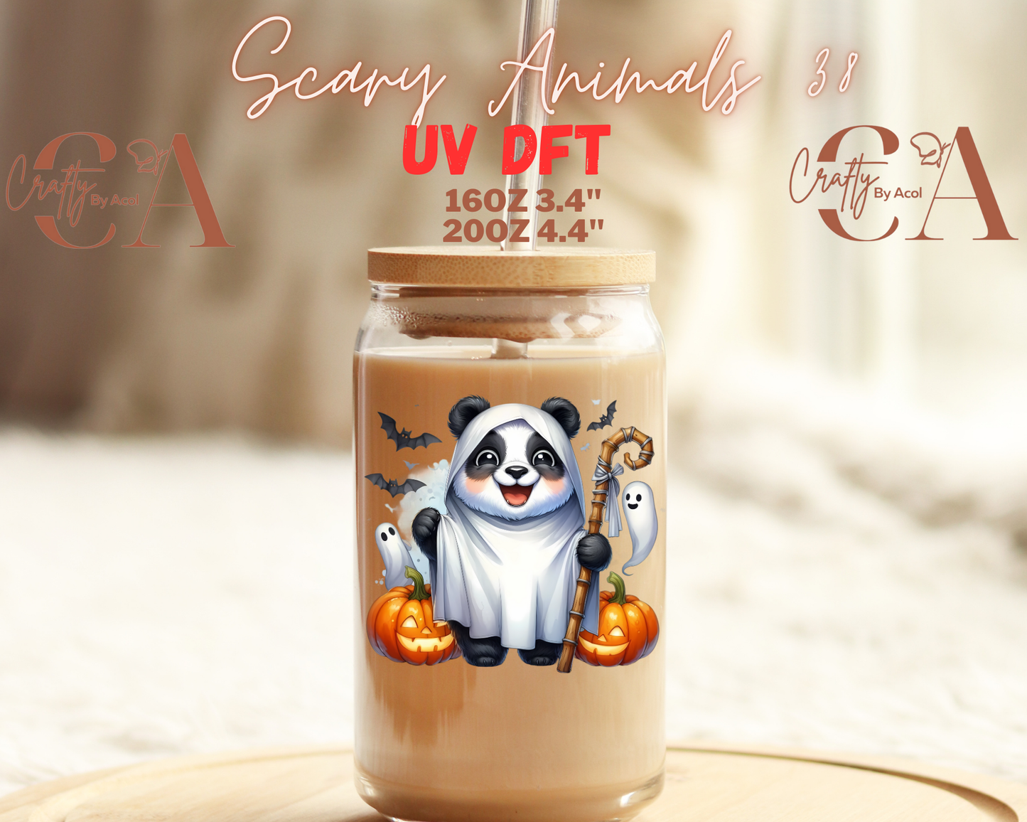 Scary Animals 3 UV DFT Decal