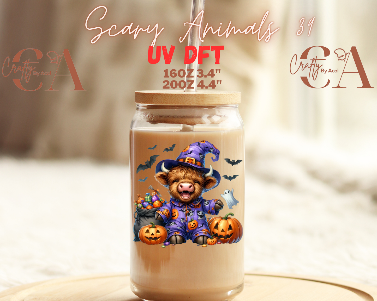 Scary Animals 3 UV DFT Decal