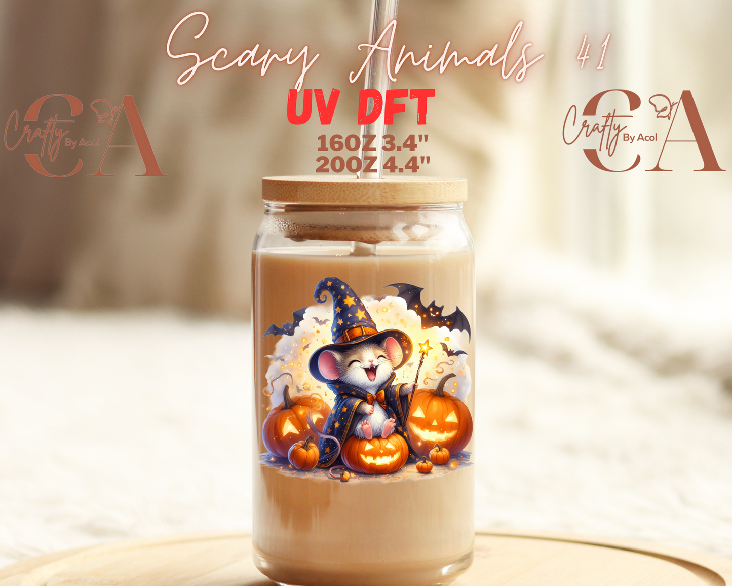 Scary Animals 3 UV DFT Decal