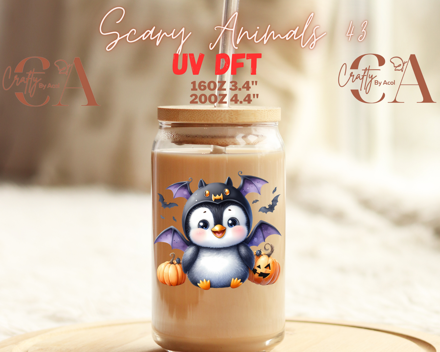 Scary Animals 3 UV DFT Decal