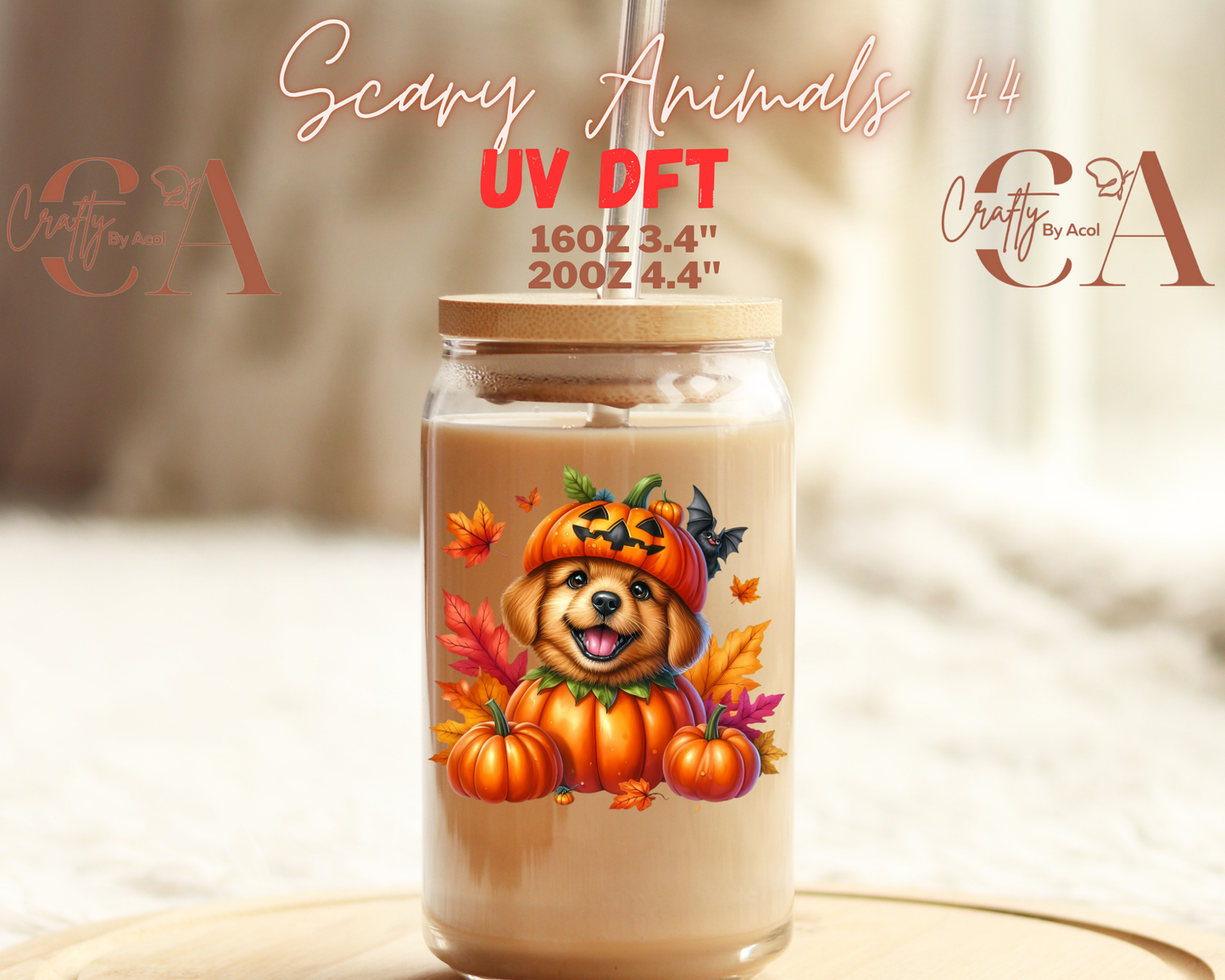 Scary Animals 3 UV DFT Decal