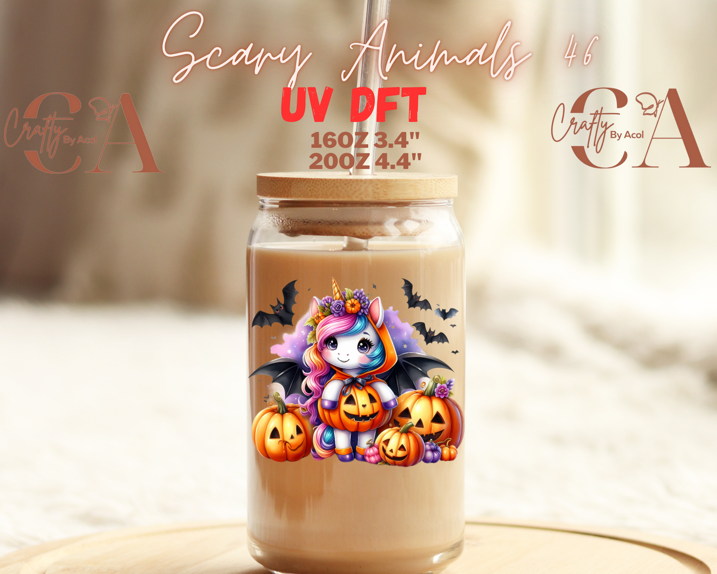 Scary Animals 3 UV DFT Decal