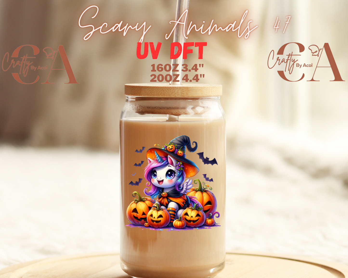 Scary Animals 3 UV DFT Decal