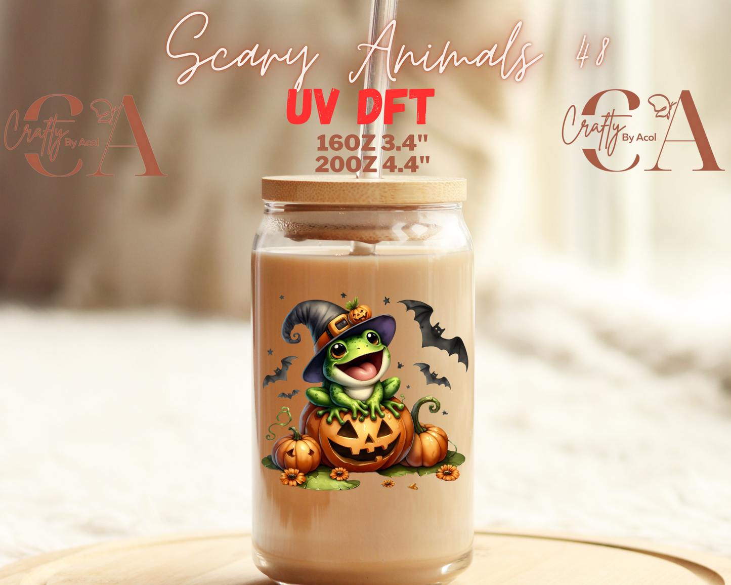 Scary Animals 3 UV DFT Decal