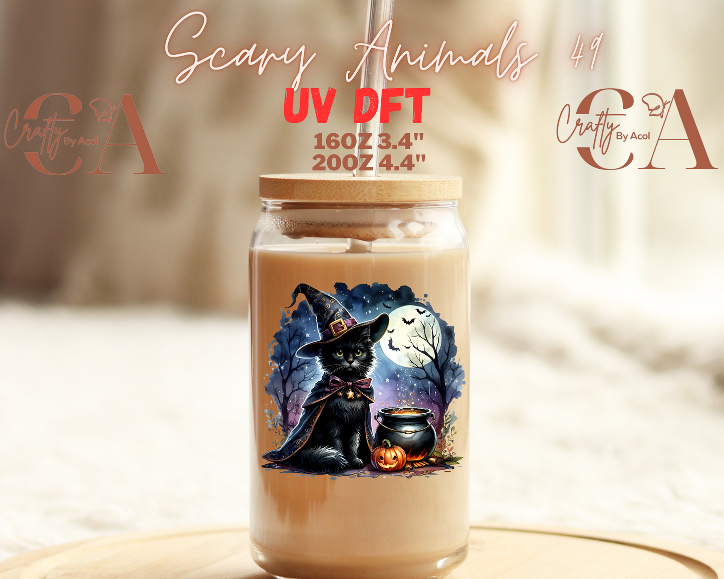 Scary Animals 3 UV DFT Decal