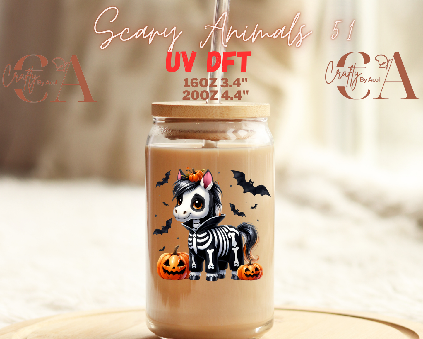 Scary Animals 3 UV DFT Decal