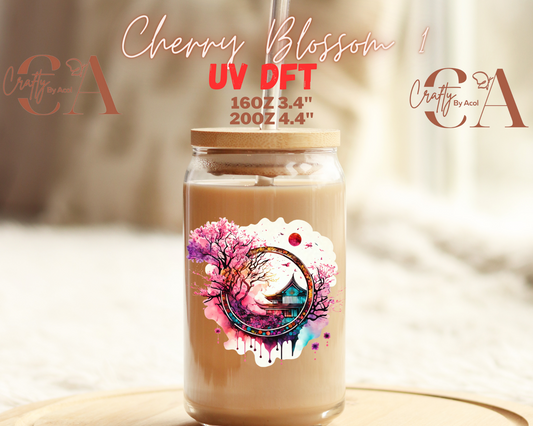 Cherry Blossom UV DFT Decal