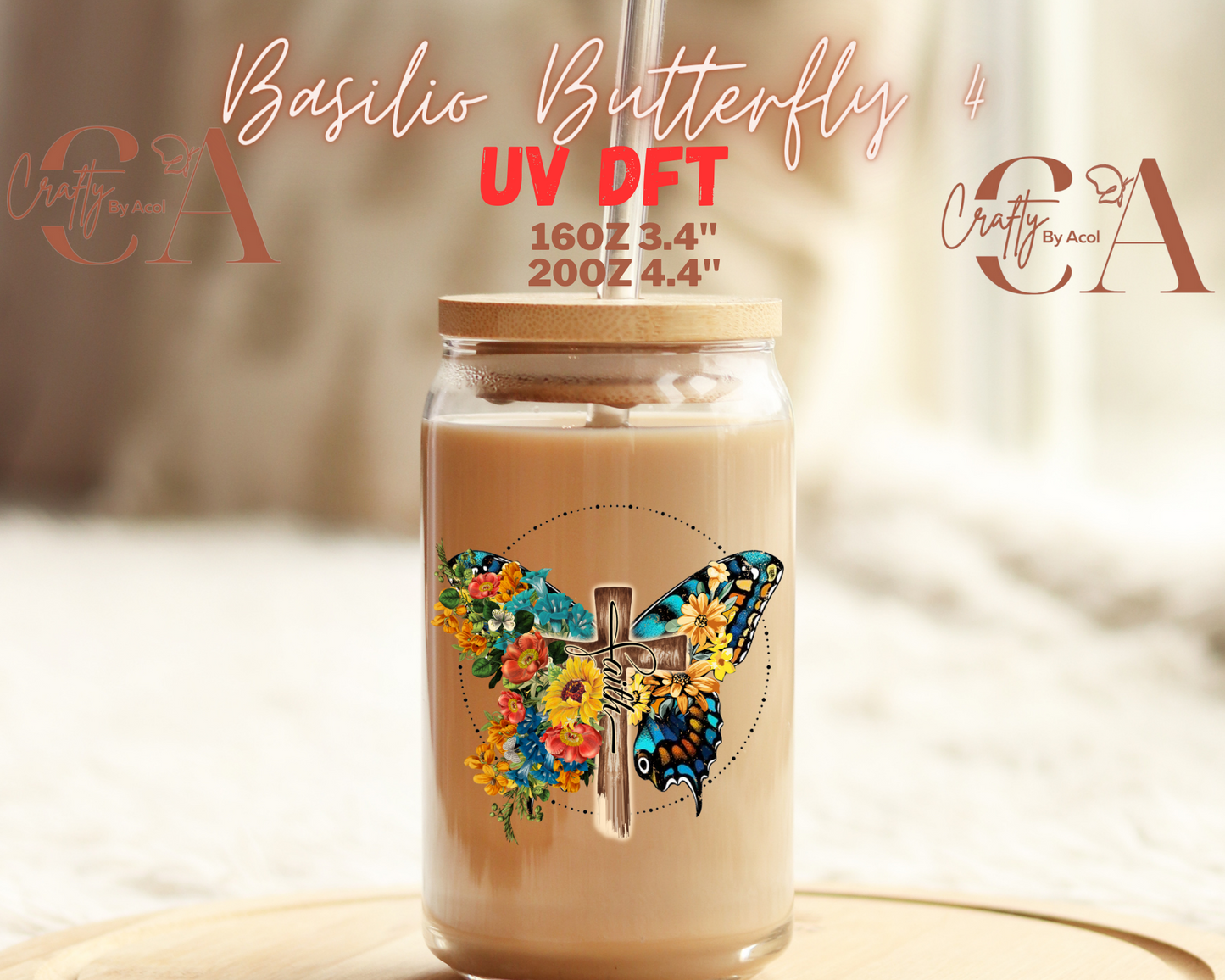 Basilio Butterfly UV DFT Decal