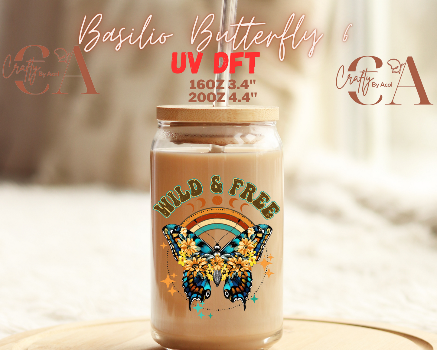 Basilio Butterfly UV DFT Decal