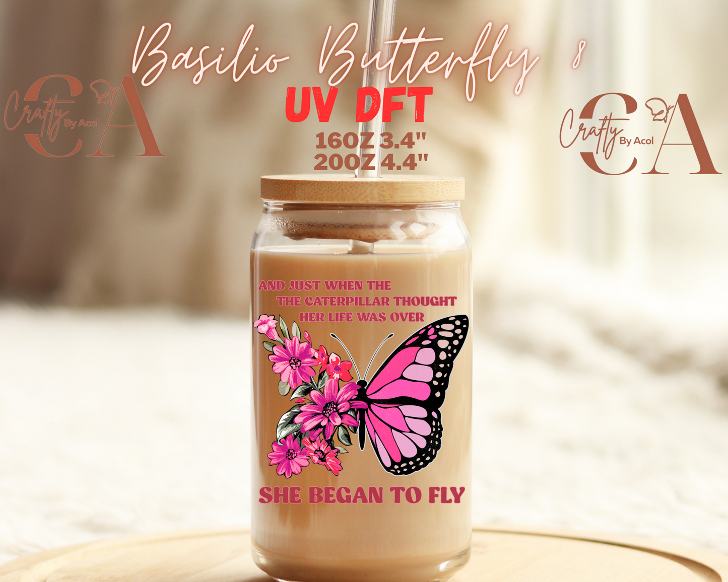 Basilio Butterfly UV DFT Decal