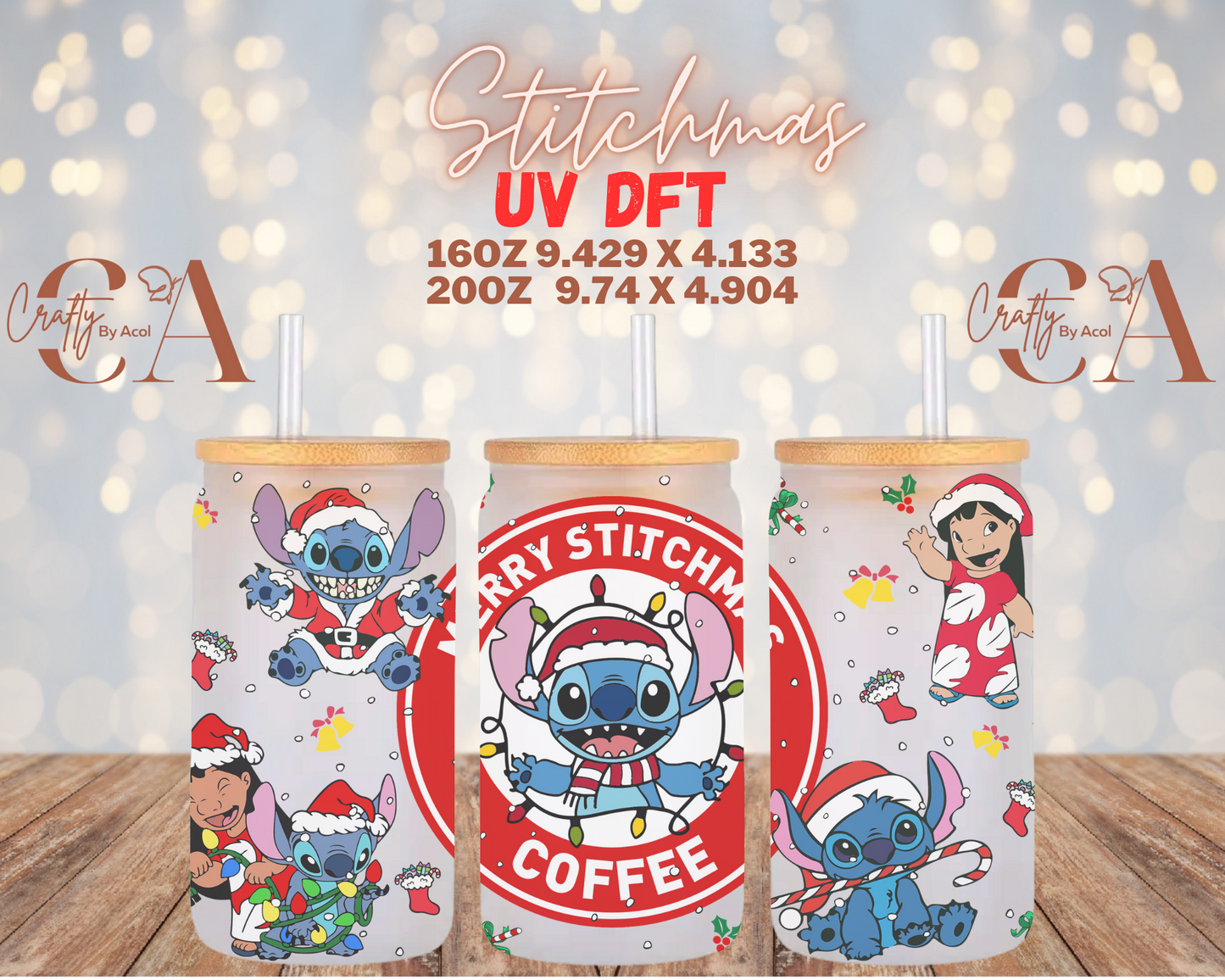 Stitchmas UV DFT Cup Wrap