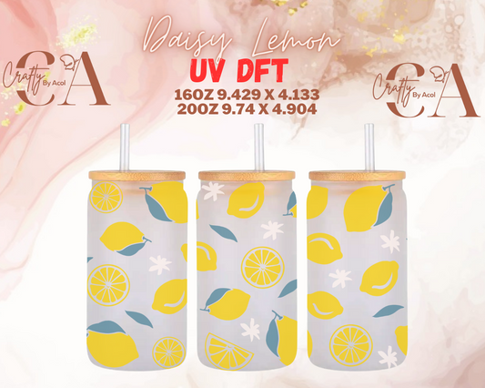 Daisy Lemon UV DFT Cup Wrap