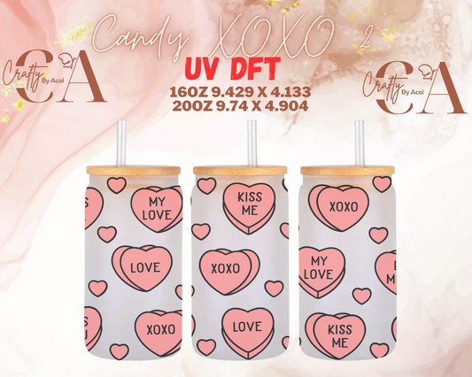 Candy XOXO 2 UV DFT Cup Wrap