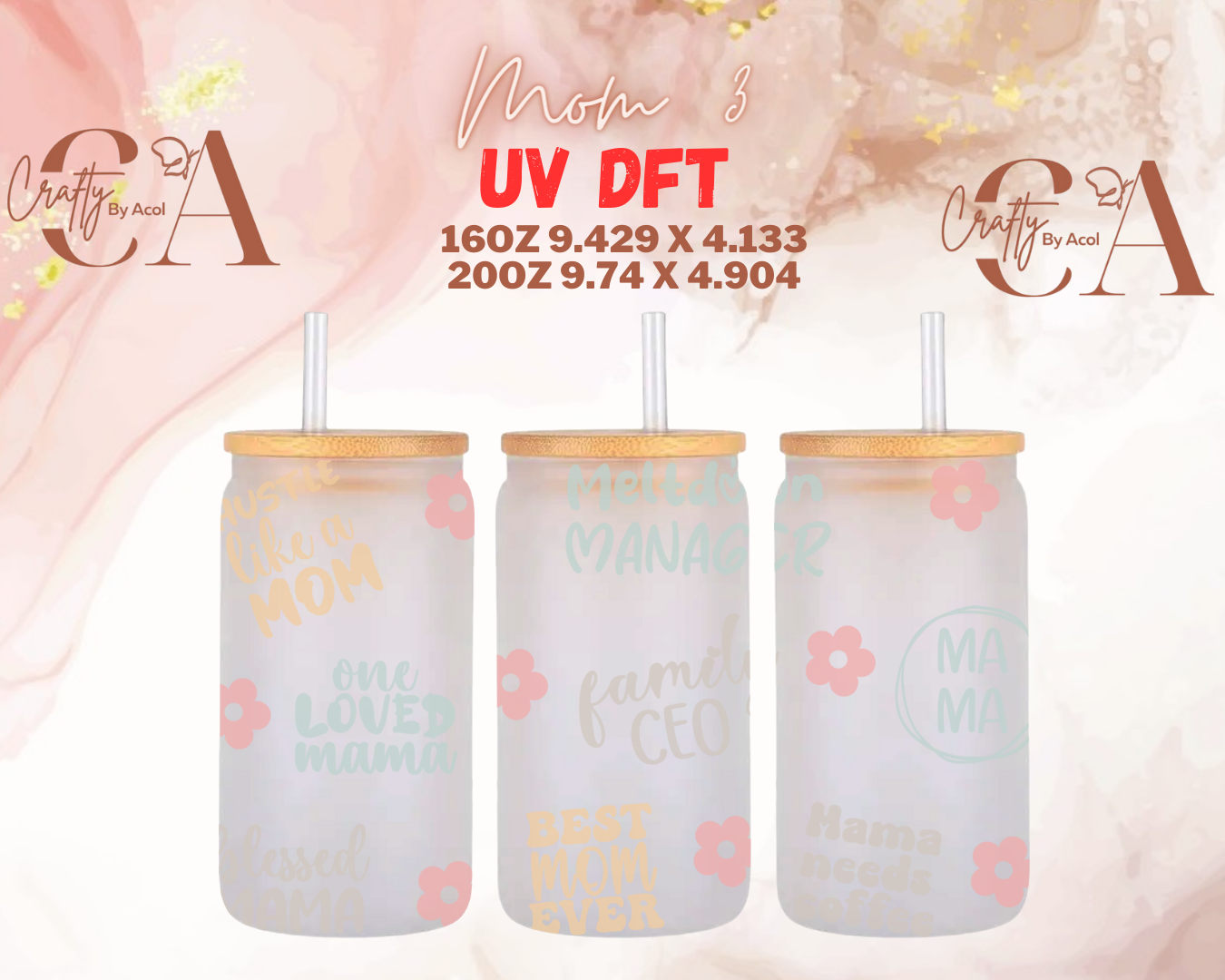 Mom UV DFT Cup Wrap