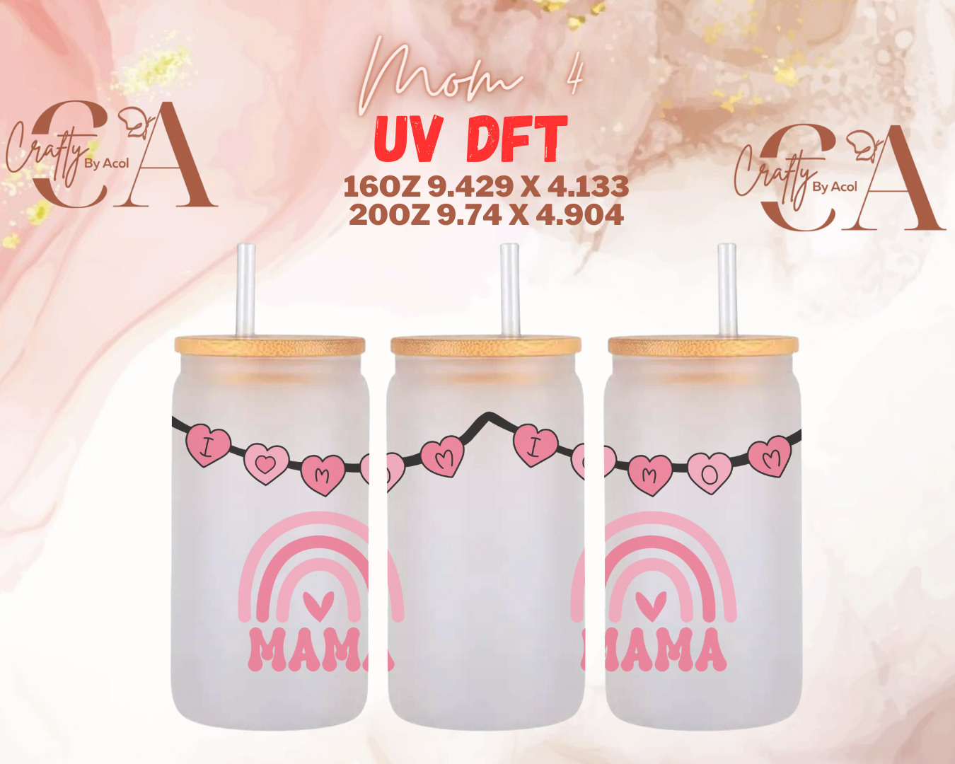 Mom UV DFT Cup Wrap