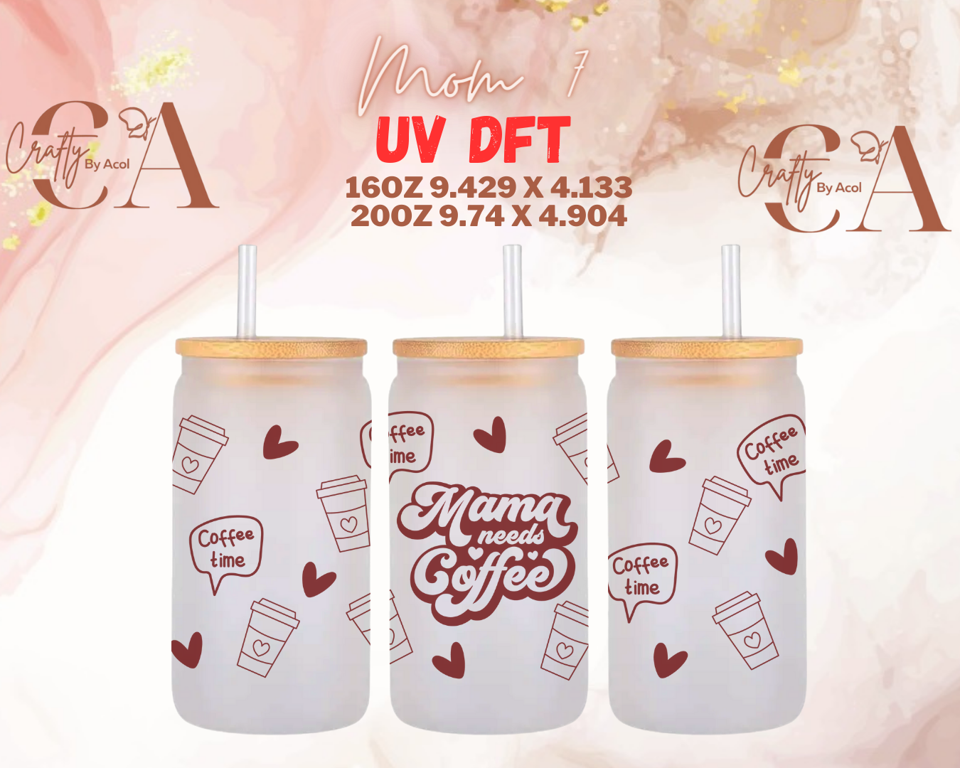 Mom UV DFT Cup Wrap