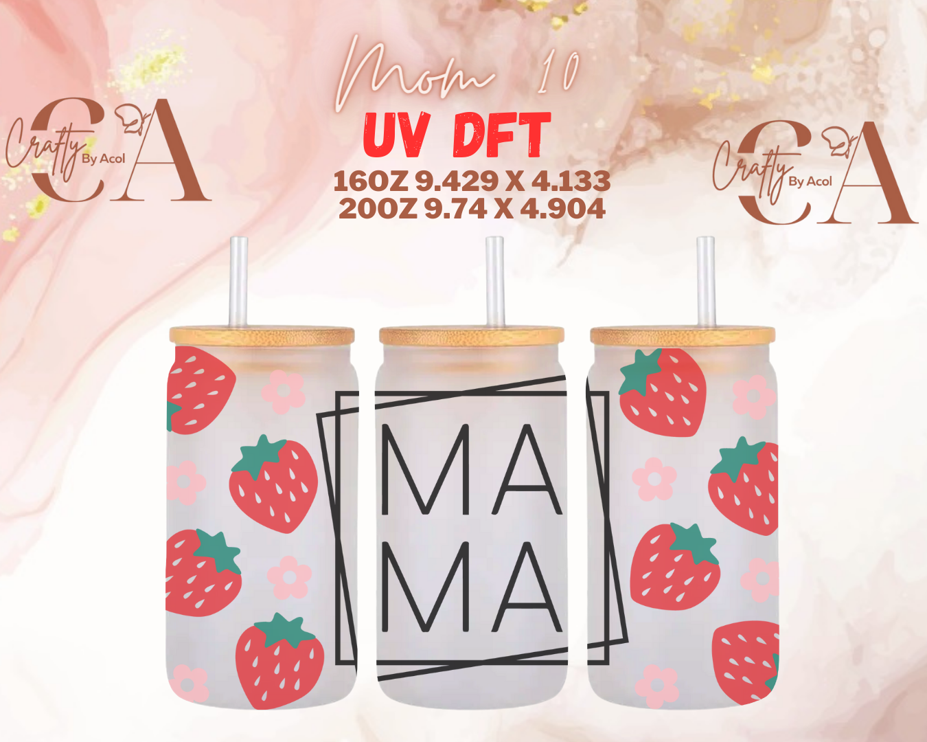 Mom UV DFT Cup Wrap