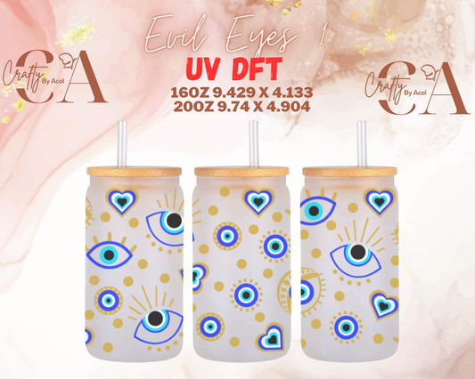 Evil Eyes UV DFT Cup Wrap