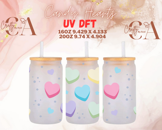 Candy Hearts UV DFT Cup Wrap